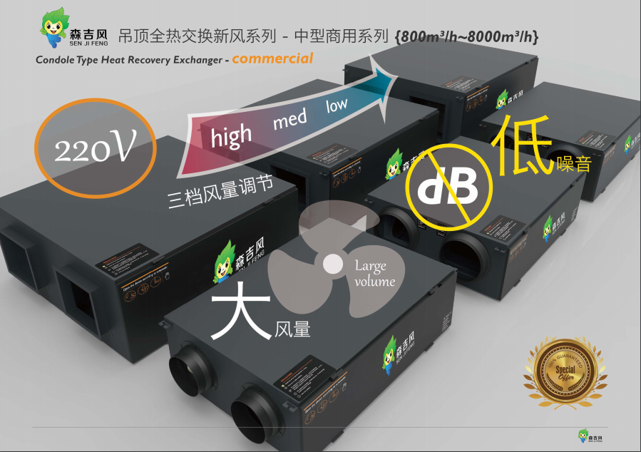 森吉風雙向流風管機 森吉風雙向流風管機