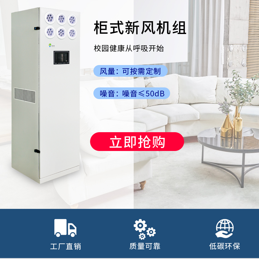 SJF600x落地柜式新風(fēng)機(jī)組圖片
